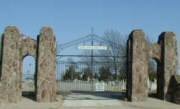 Fairview Cemetary Gate, Pottawatomie County, Oklahoma